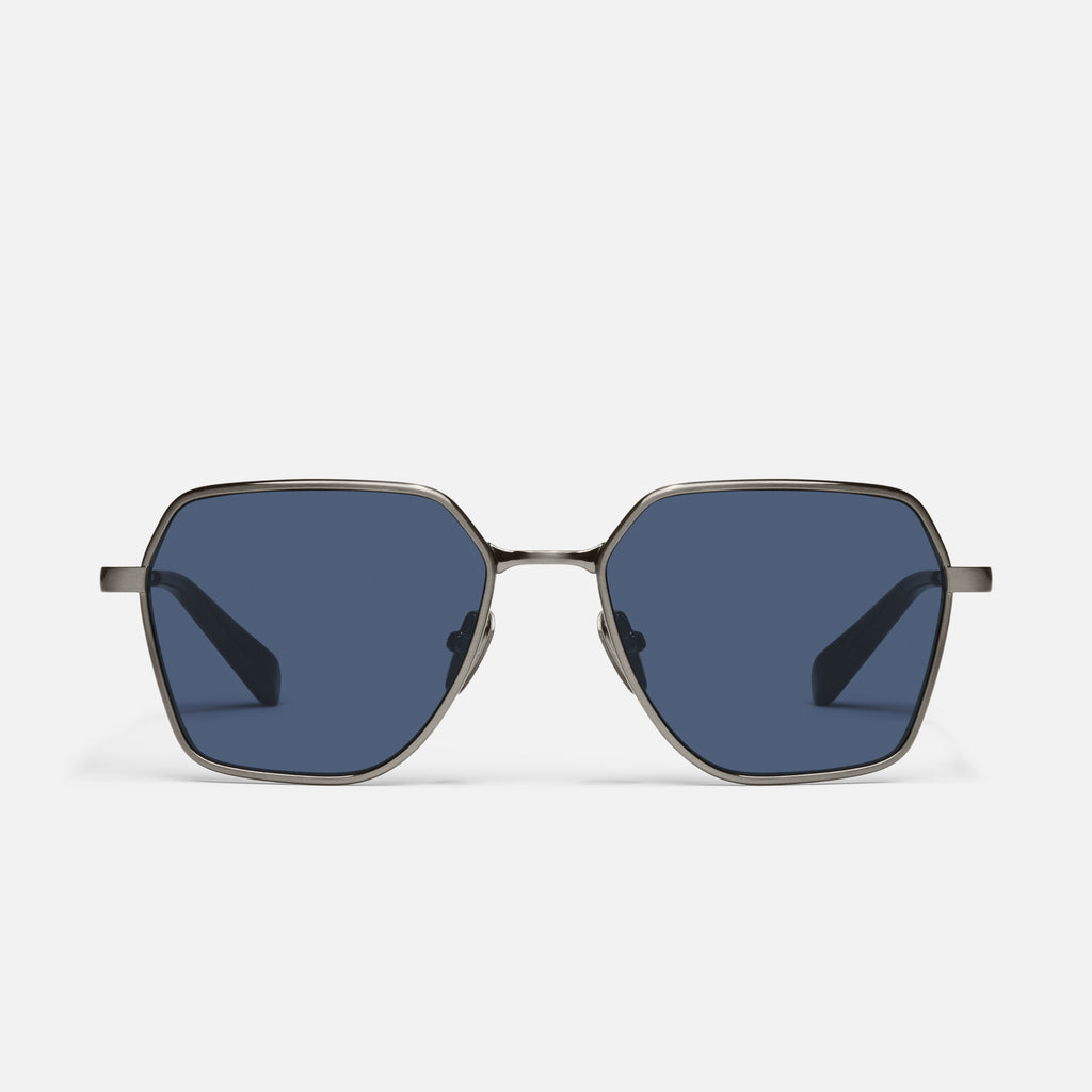 BRUSHED GUNMETAL/NAVY